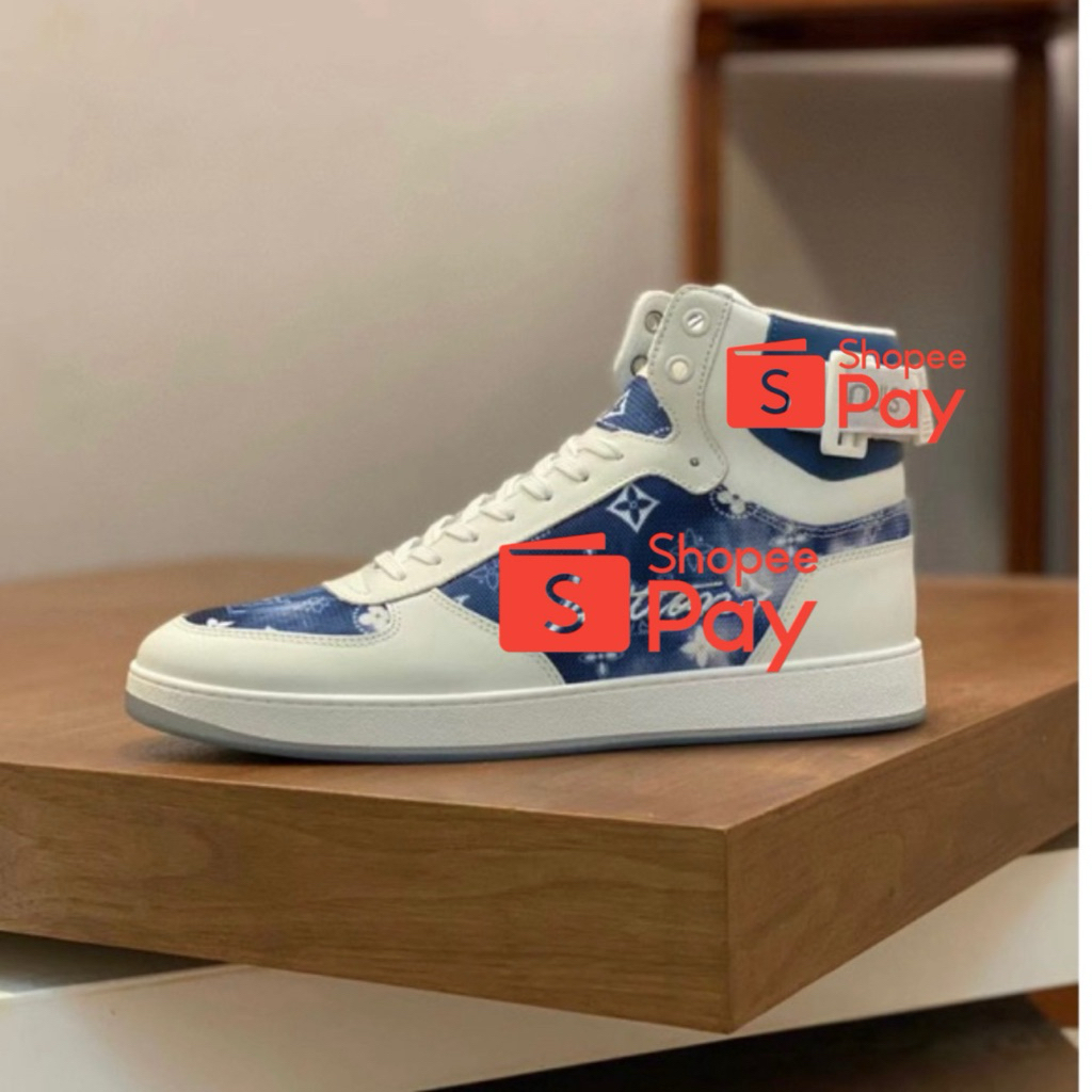 sepatu pria boots sepatu cowok sneaker boot putih keren 6289