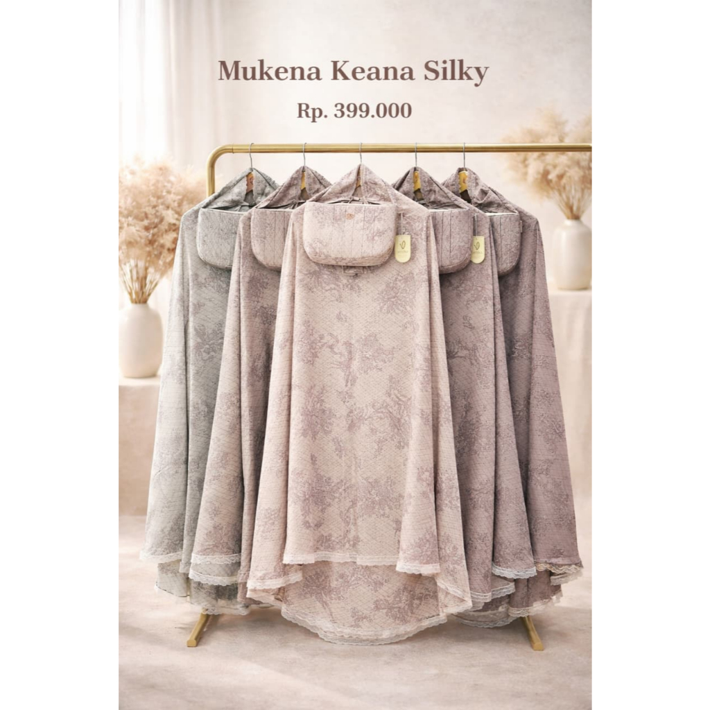 Venka Prayer Set Mukena Keana Silky