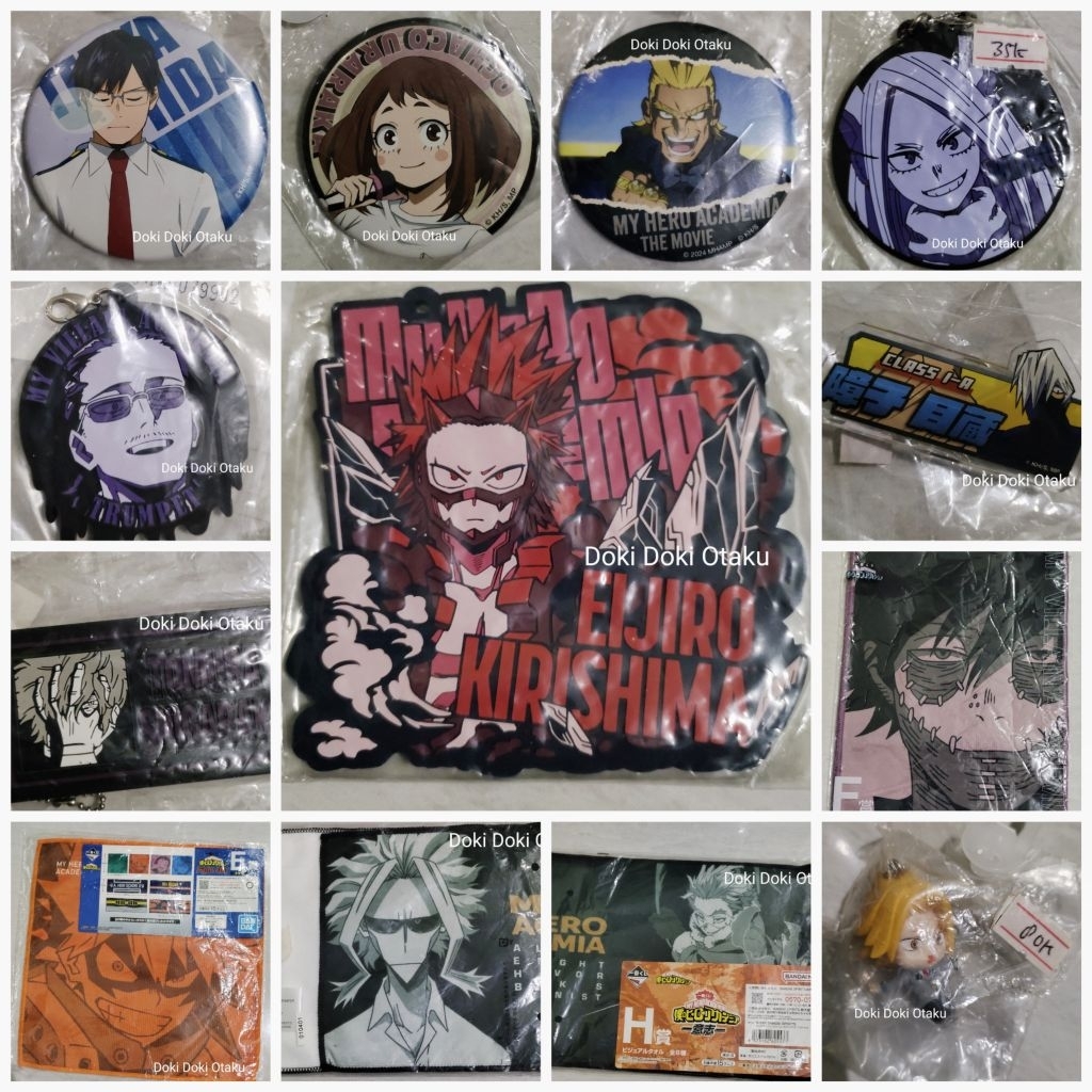 Boku No hero My Hero Academia All Might, Deku, Shoto Todoroki, Himiko Toga, Tomura Shigaraki, Eijiro