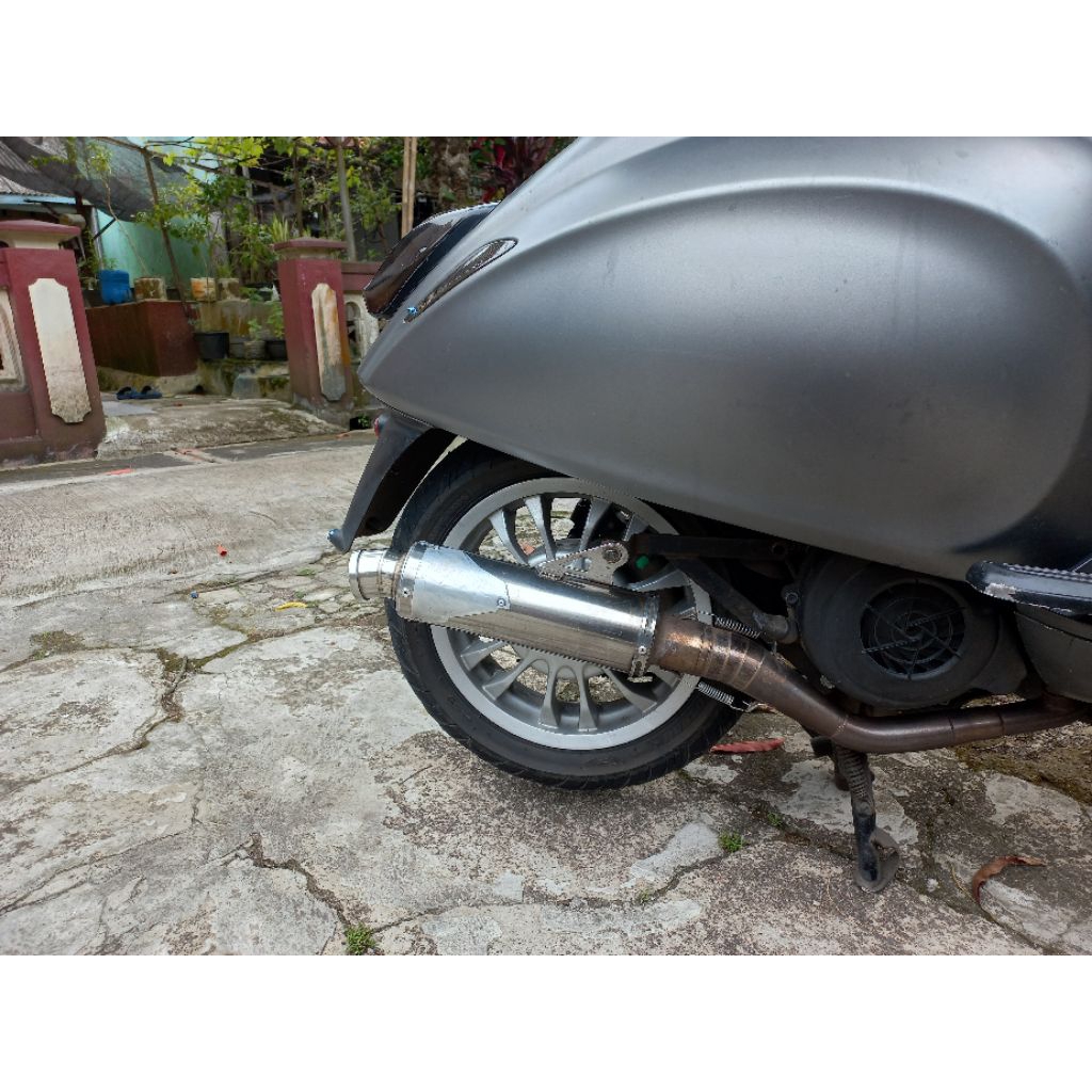 knalpot best3 vespa matic iget second