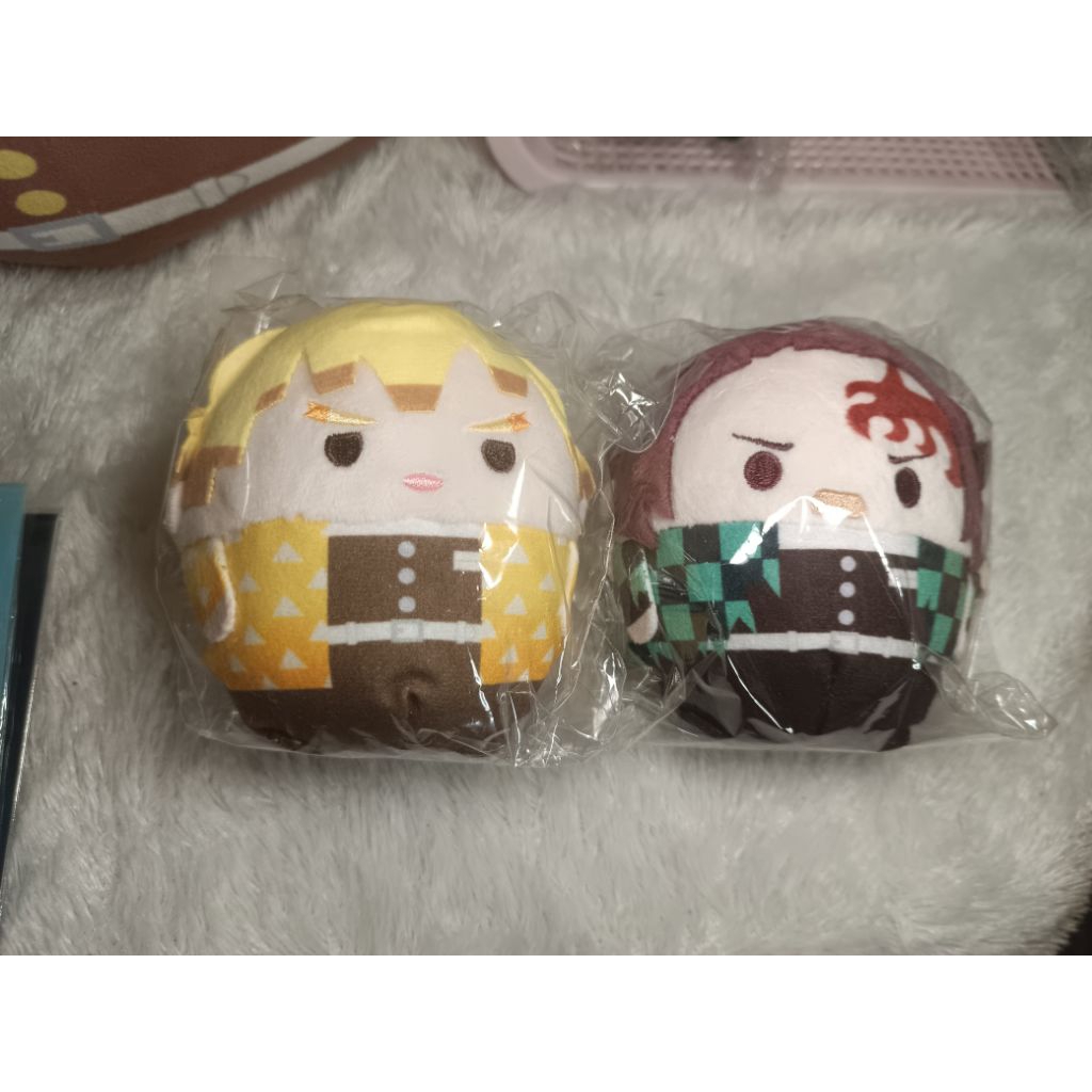 [READY] Demon Slayer Zenitsu Tanjiro Fuwakororin S Vol. 10 Keychain Plush DS