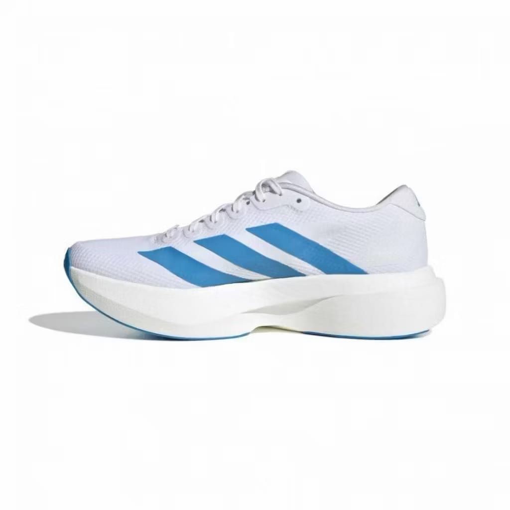 sepatu raning  adizero adidas putih biru