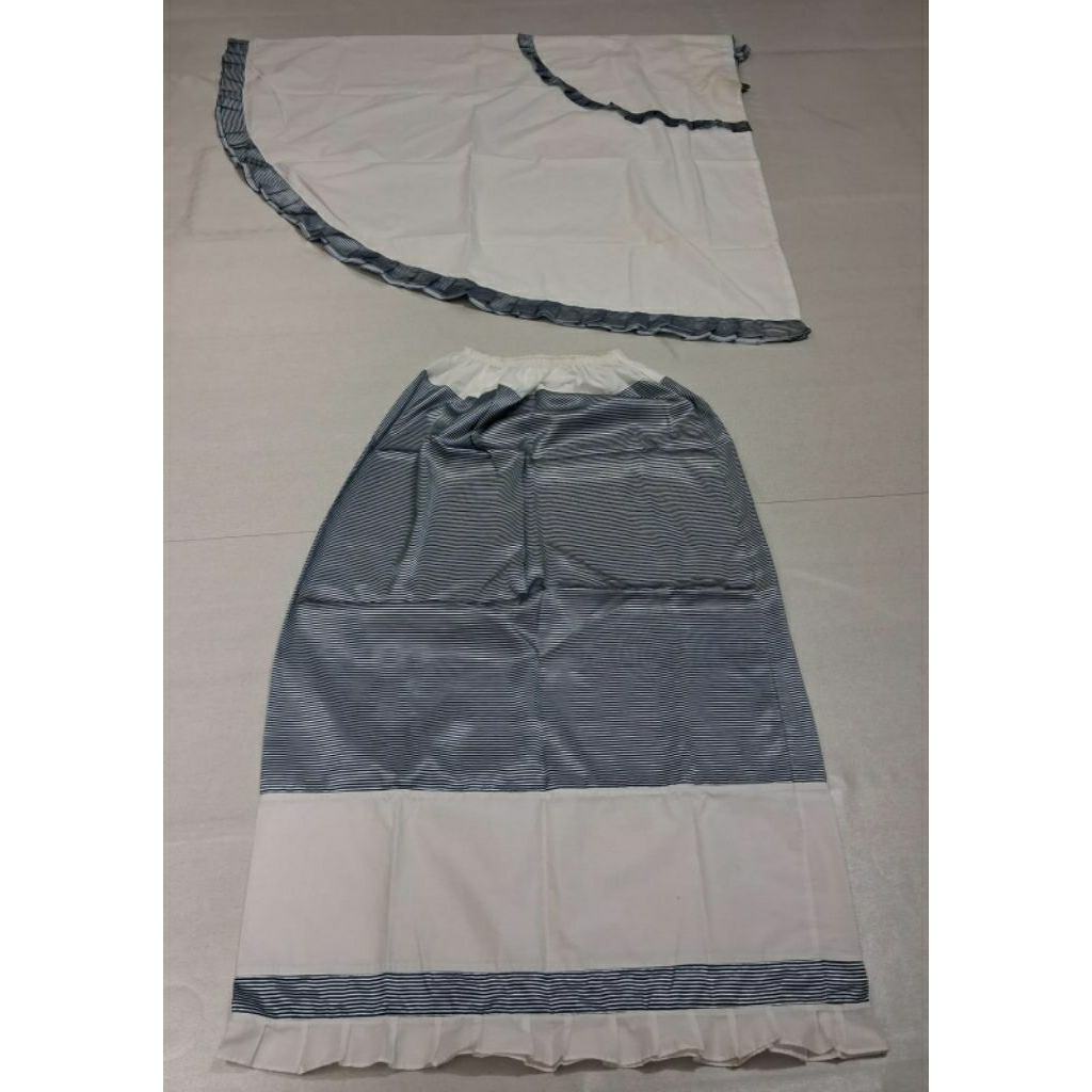 Mukena Dewasa Kain Katun mix Satin (Preloved)