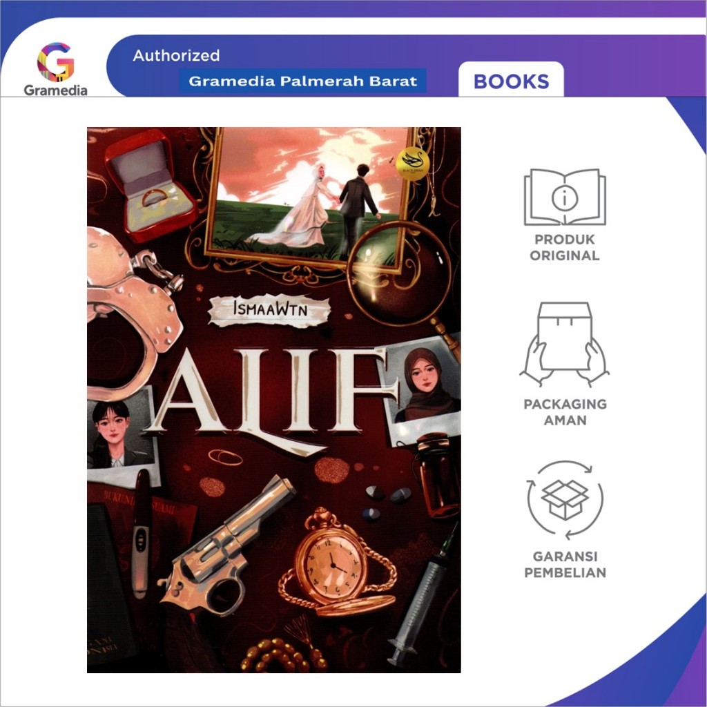 Buku, Alif, Novel Fiksi Agama Islam - Muslim, Ismaawtn