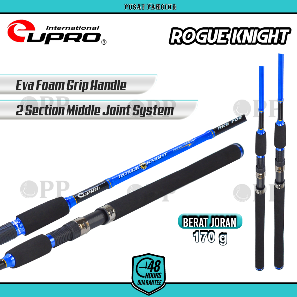 PUSATPANCING5 - Joran Pancing Spinning Eupro Rogue Knight Carbon Material 210CM - 240CM Spinning Jor