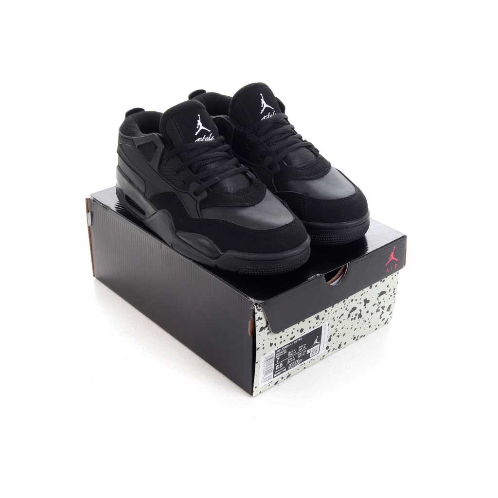 (VLTAVN) Sepatu Sneakers Nike Air Jordan 4 RM Black Cat