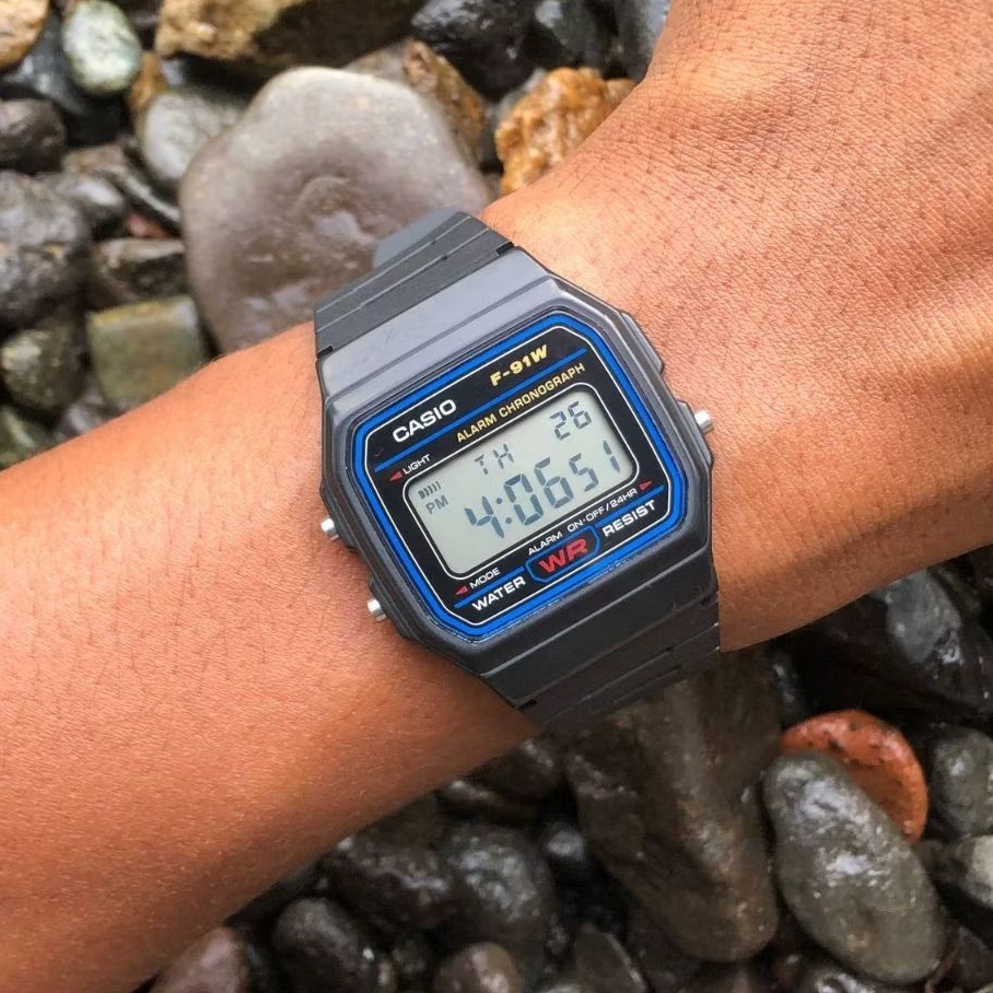 CASIO F-91W ALL ORIGINAL