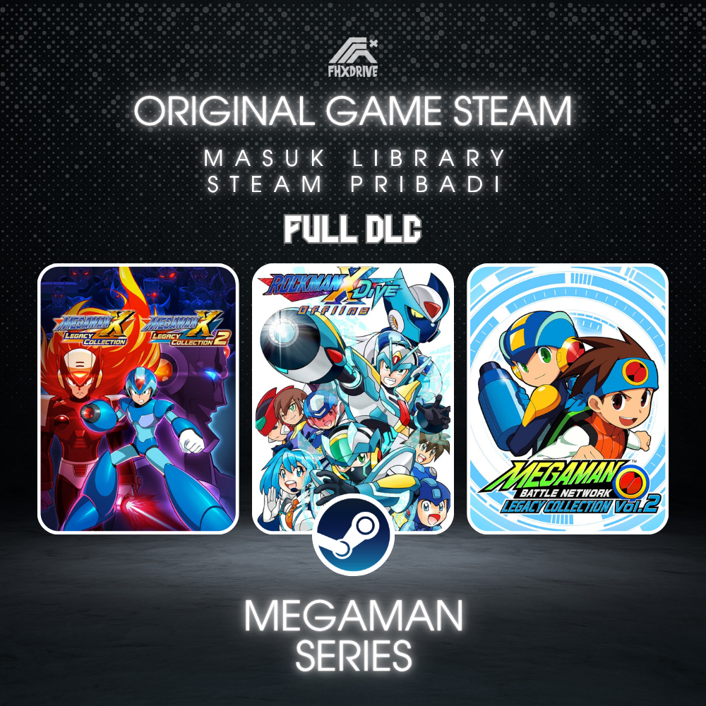 MEGA MAN SERIES | MASUK KE LIBRARY AKUN PRIBADI | GAME PC WINDOWS