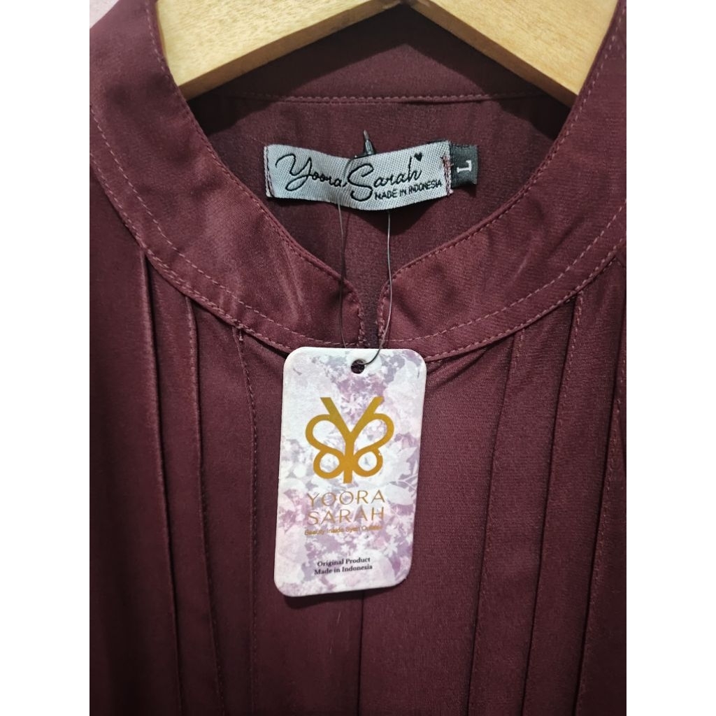 PRELOVED GAMIS MARON BRAND YOORA SARAH