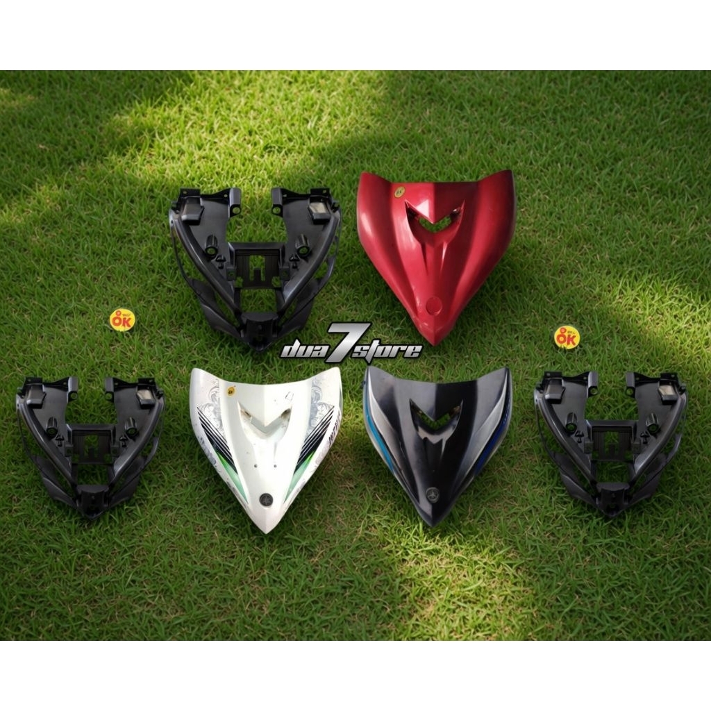 cover bodi tameng depan jupiter mx new 135 original bekas