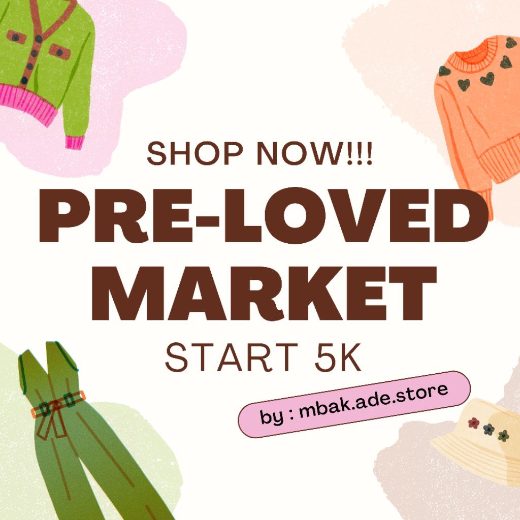 (PRE-LOVED) preloved pribadi berkualitas , bekas pakai