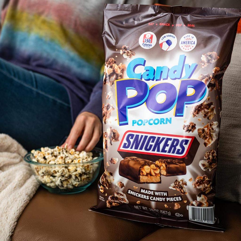 Camilan Impor Popcorn Candy Pop Butterfingers, Cookie Pop Oreo, Smuckers & Jif Grape, Strawberry, Sn