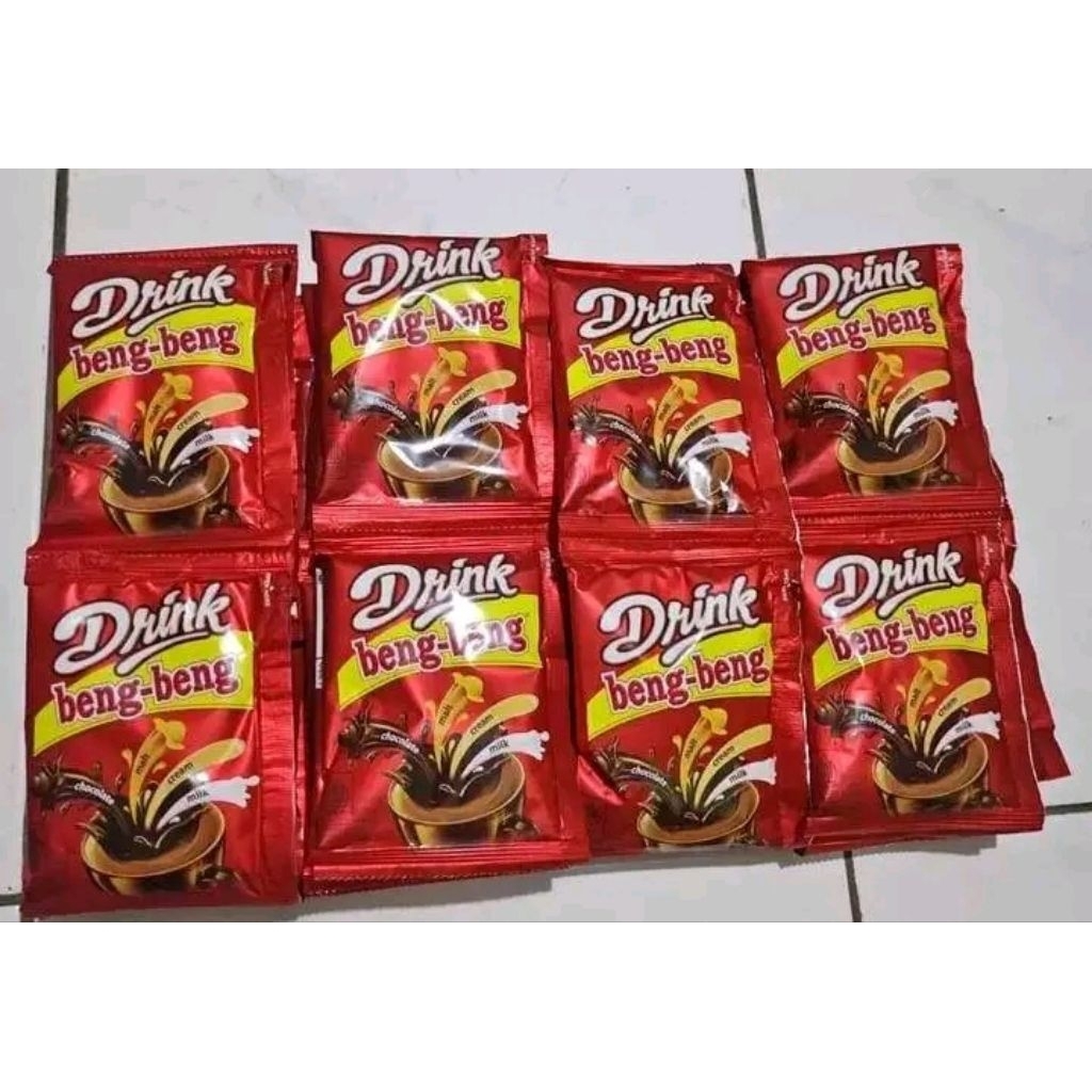 ECER 1 PCS Minuman Serbuk Coklat Mayora Drink Beng Beng - Rasa Coklat, Praktis, Nikmat