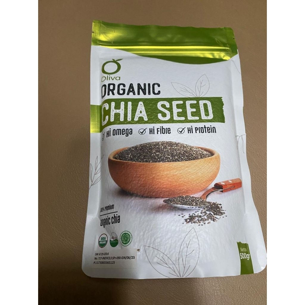BPOM Neo Oliva Chia Seed / Cia seed biji Cia / biji Chia 500gr