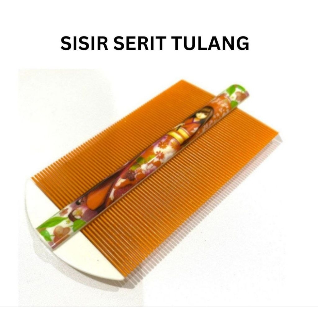 Sisir Kutu - Serit Kutu Rambut / SISIR SERIT TULANG