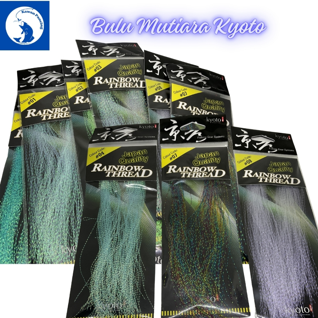 Benang Mutiara Kyoto Premium untuk Aksesoris Pancing
