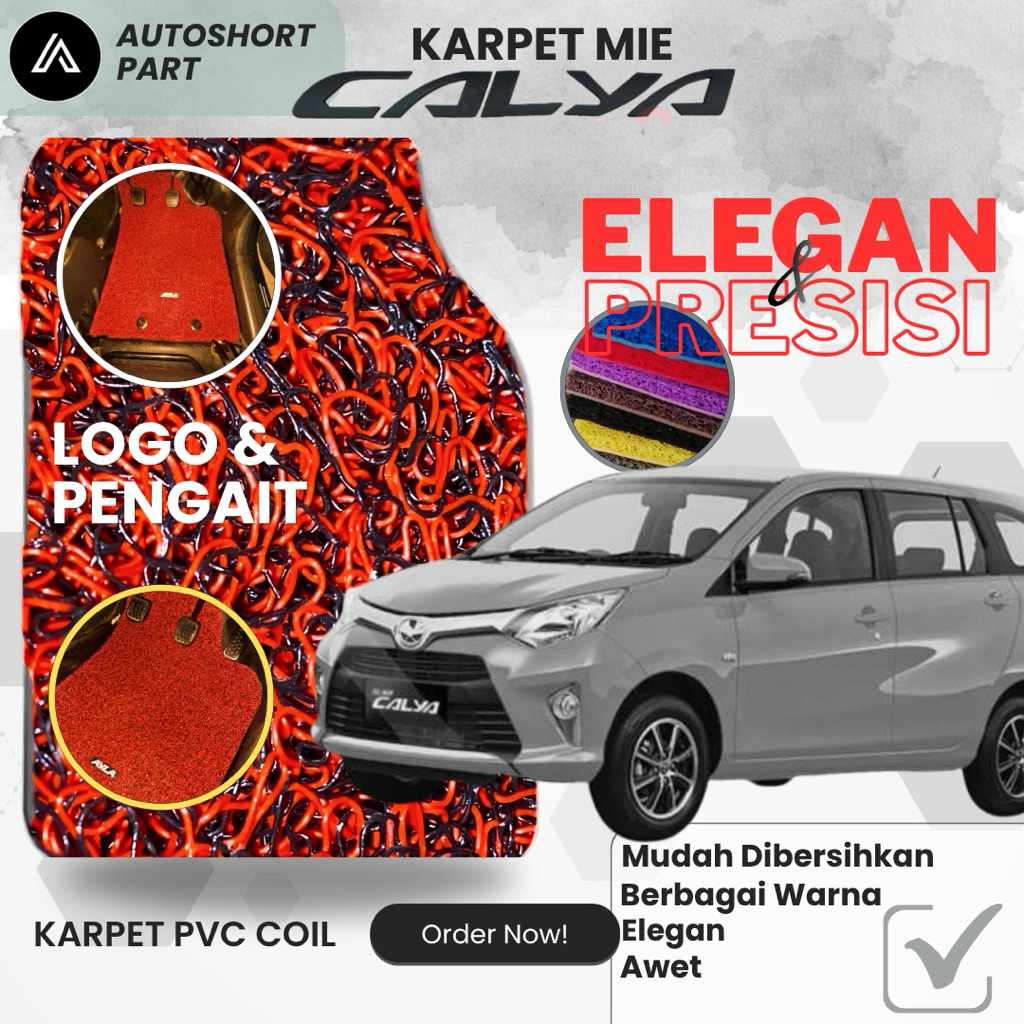 Karpet Mobil Calya Full Bagasi Presisi