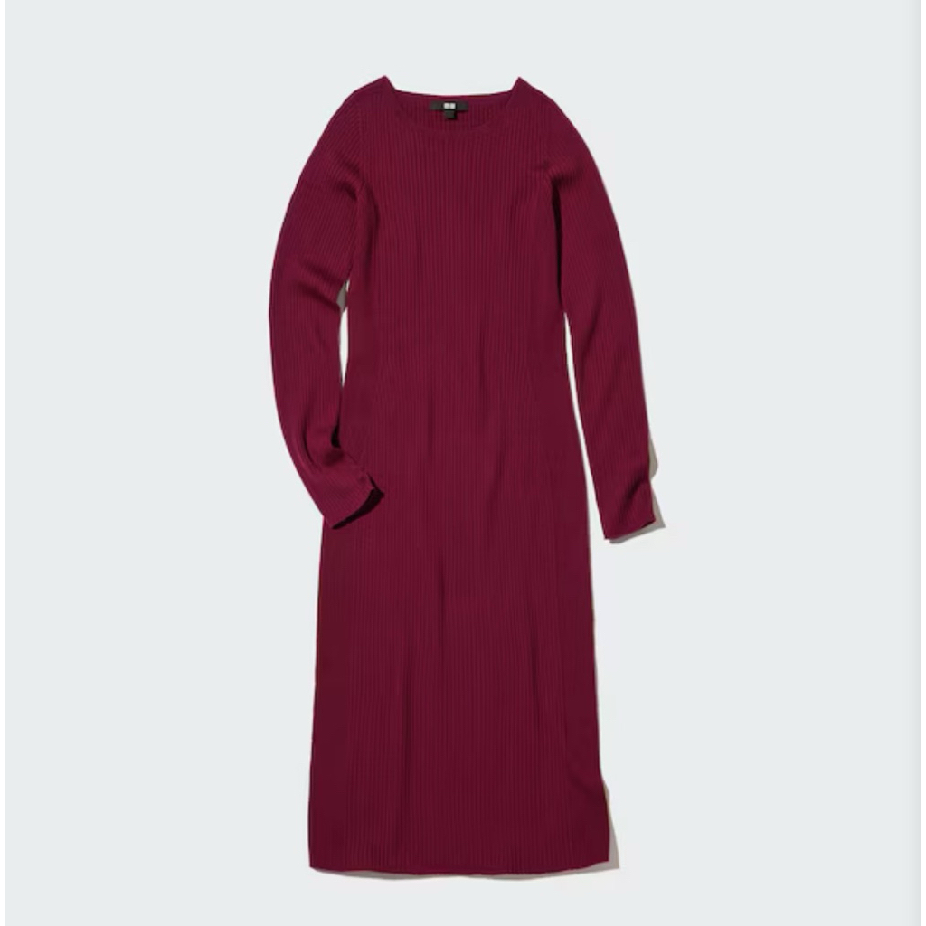 dress soft knit ribbed oversize size xxl branded by uniqlo