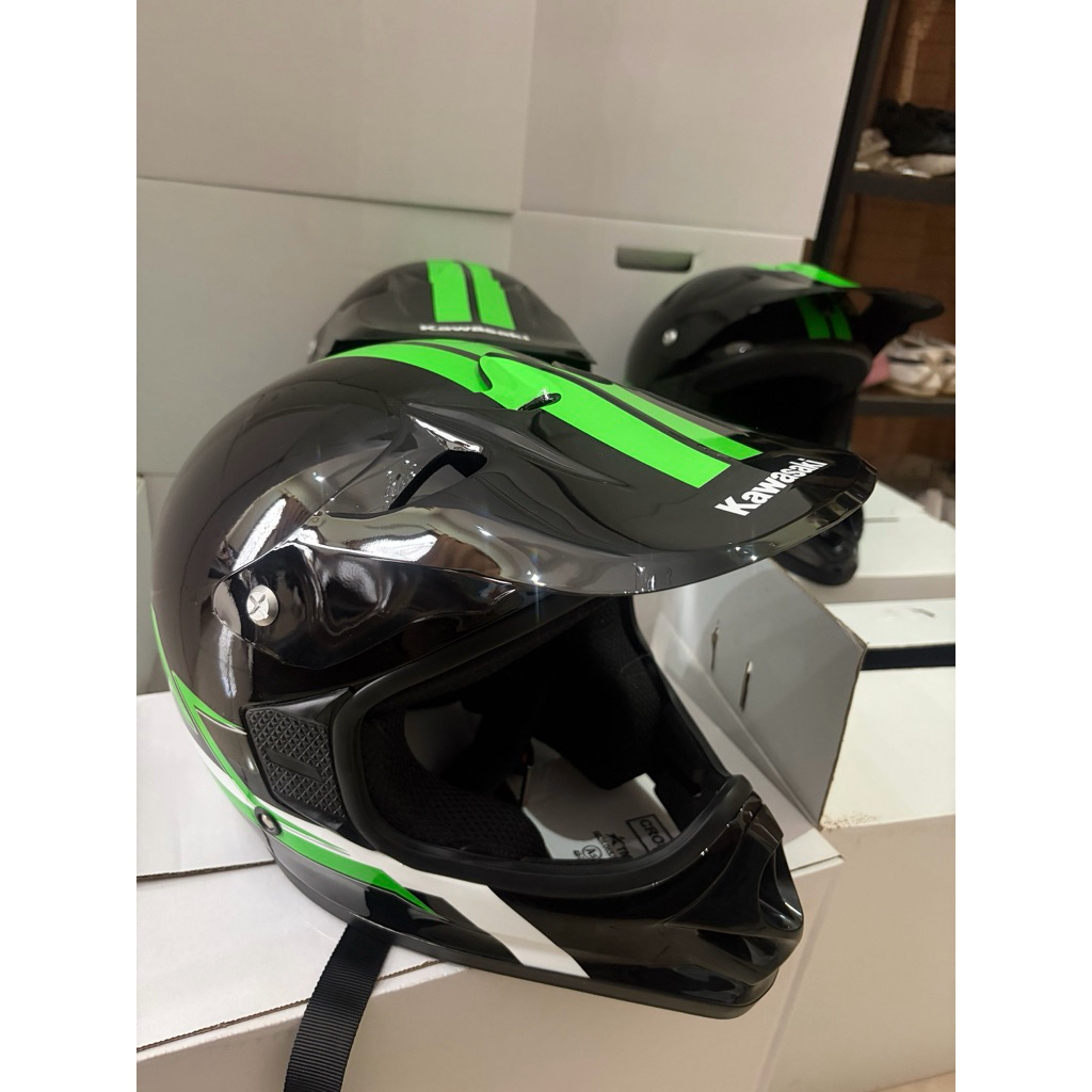 Helm Kawasaki KLX D-Tracker Original Cross Trail
