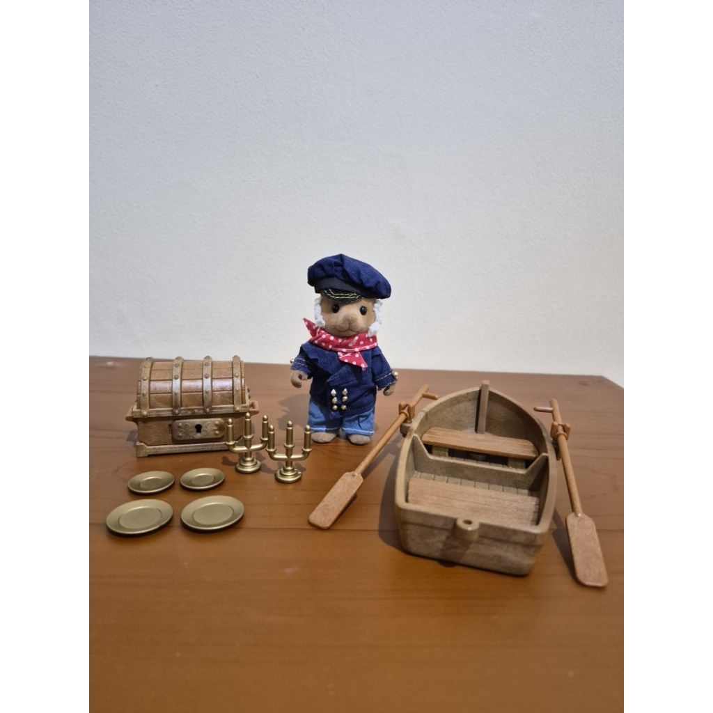 Sylvanian Families Captain Seadog Riverboat Set