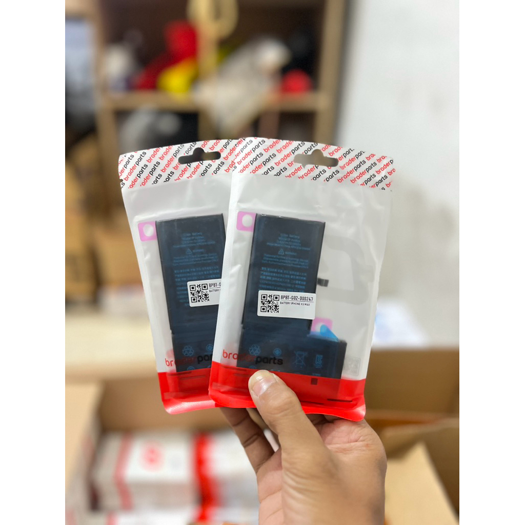 BATRE IPHONE XS MAX ORIGINAL 100% BRADERPARTS KUALITAS TERBAIK BERGARANSI TERMURAH