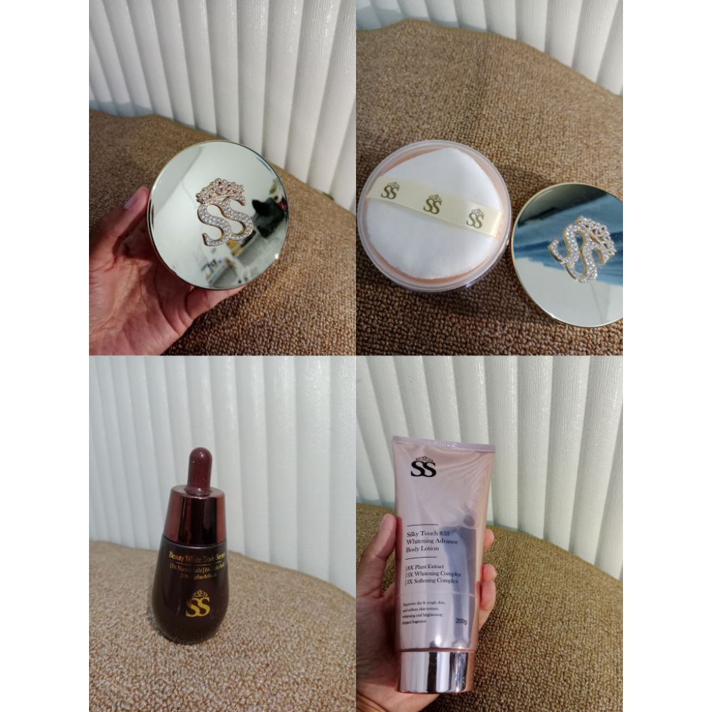 PRELOVED BAJU BEDAK SS SERUM SS CUSHON SSKIN LOTION SSKIN
