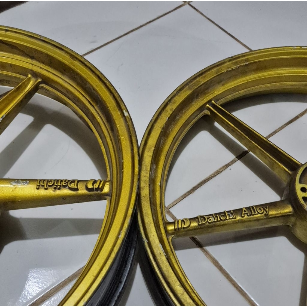 VELG DAIICHI ALLOY HONDA SINGLE DISC (TIGER) DAICHI NOT PRO ARM NSR SP NINJA RR KRR ZX CBR K45N