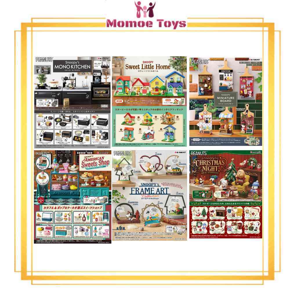 RE-MENT Miniature Peanuts Snoopy's / Re-ment Snoopy Leather Atelier / Re-ment Snoopy Board Original 
