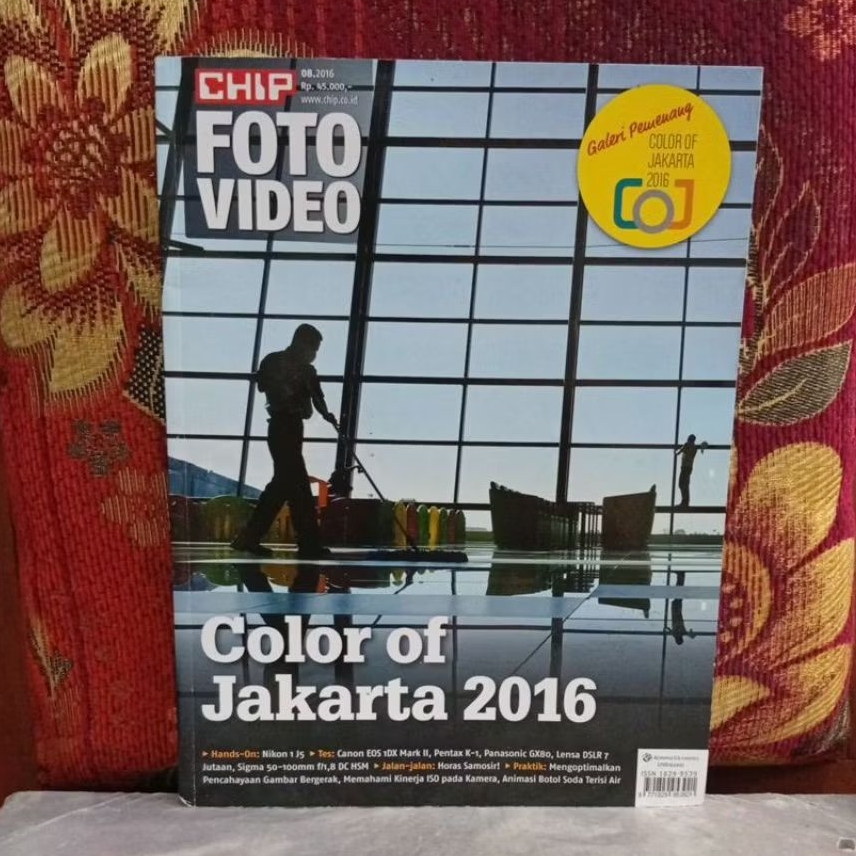Majalah Original CHIP FOTO VIDEO Color of Jakarta 2016