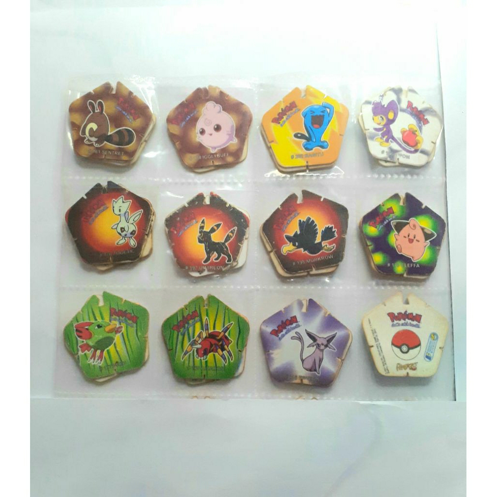 tazos pokemon pentazo chiki jadul