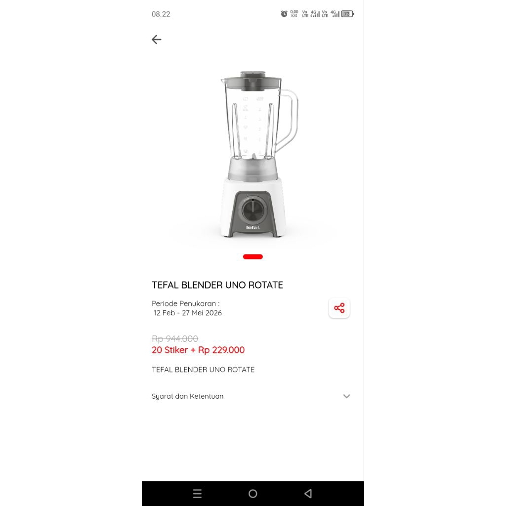 tefal blender