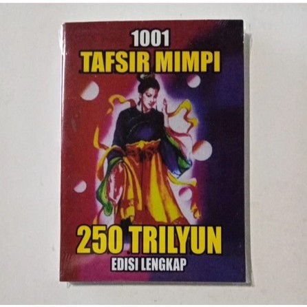 Buku 1001 TAFSIR MIMPI TERLENGKAP 250 EDISI LENGKAP
