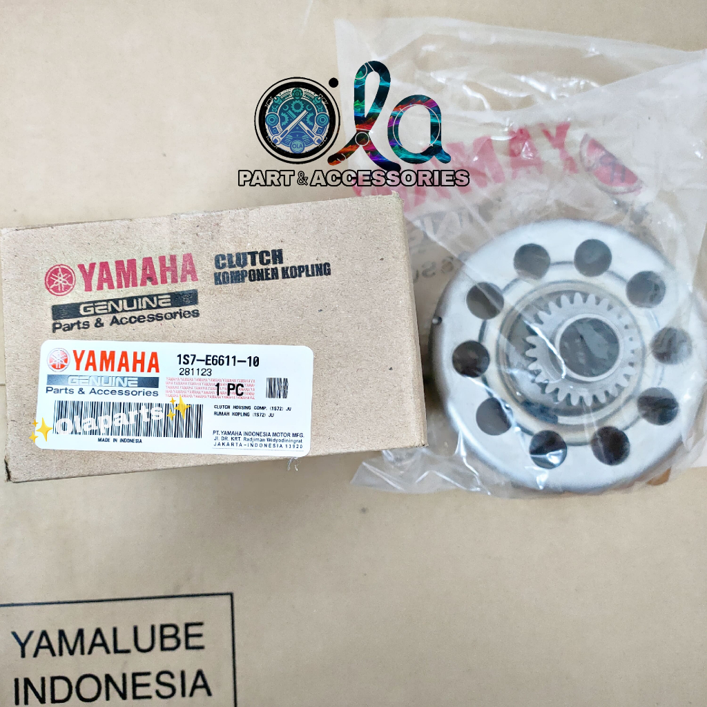 Mangkok Kampas Kopling Ganda Jupiter Mx Old 1S7 ( 1S7-E6611-10 )