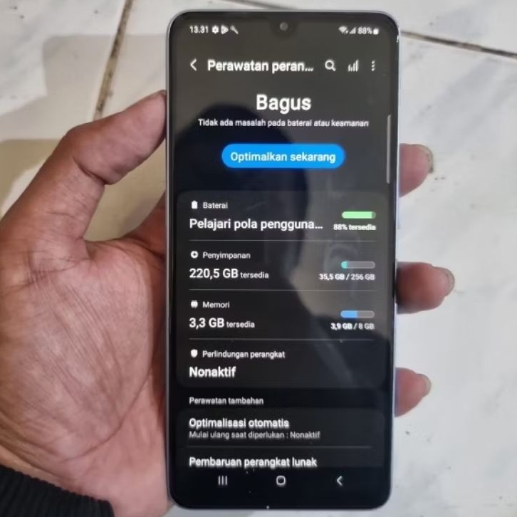 Handphone Hp Samsung Galaxy A33 5G Second 8/256 NFC Garansi Resmi SEIN