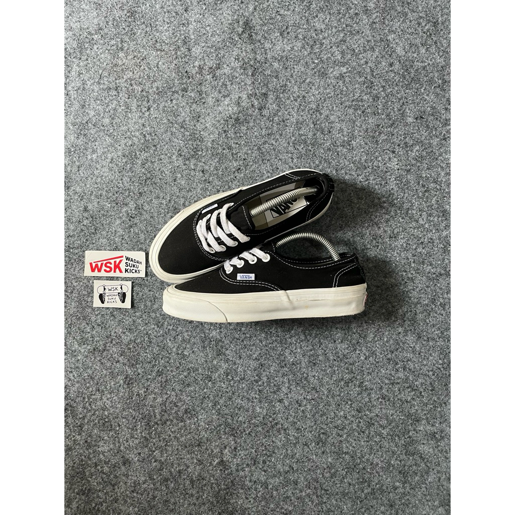 Vans Authentic Vault OG LX Black White Size 36.5 | Second Good Condition