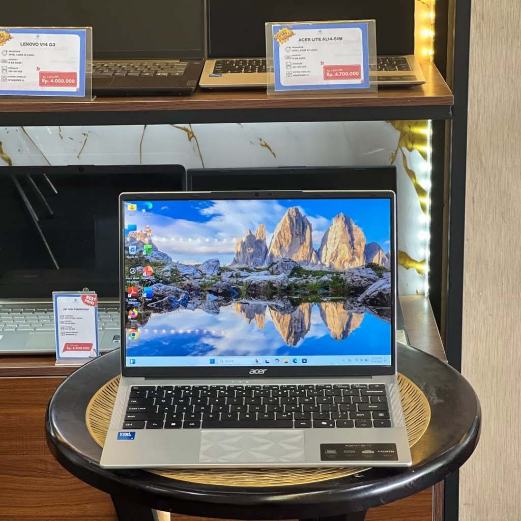 TERMURAH ACER AL14-32PCORE I3-N355/SSD256GB/RAM8GB/BERGARANSI