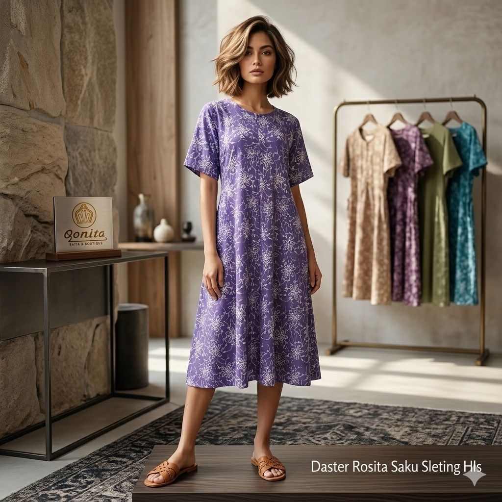 Daster qonita//batik qonita//batik pekalongan ori