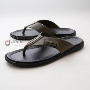JEDDI [VERTU 101]  Sandal Pria Kulit PU Pria Dewasa