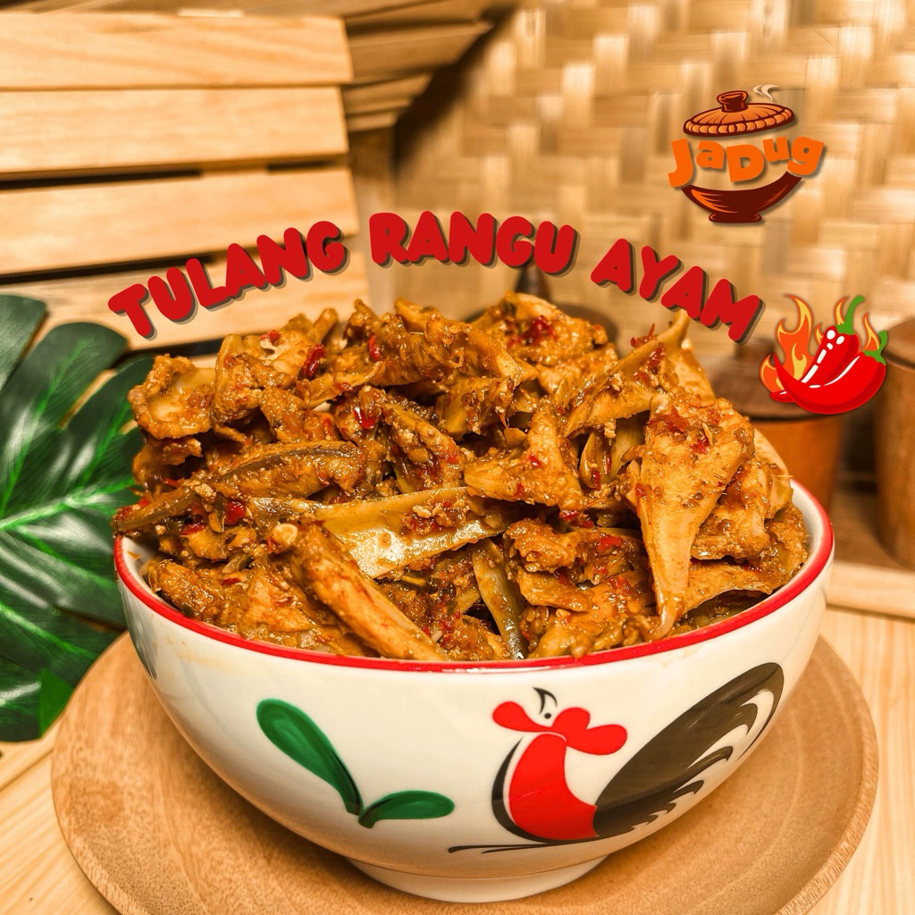 Tulang Rangu Bumbu Mercon 100gr Jadug