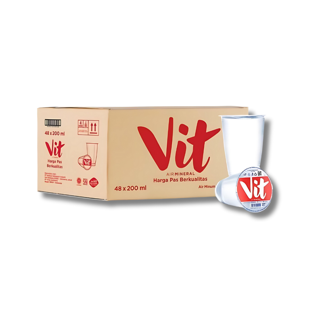 Vit Air Mineral ALL VARIAN 200 ML, 330 ML, 500 ML, 1500 ML, Vit Galon 19 Liter