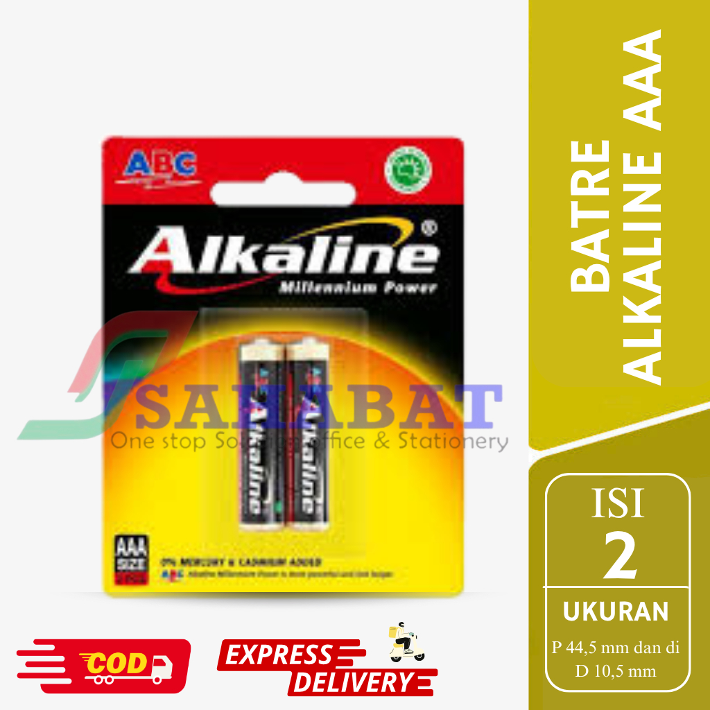 BATRE ALKALINE AAA / BATRE ALKALINE MURAH SET