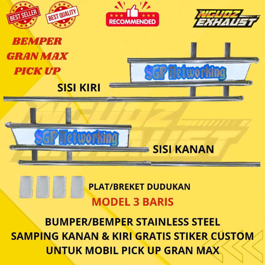bemper gran max pick up