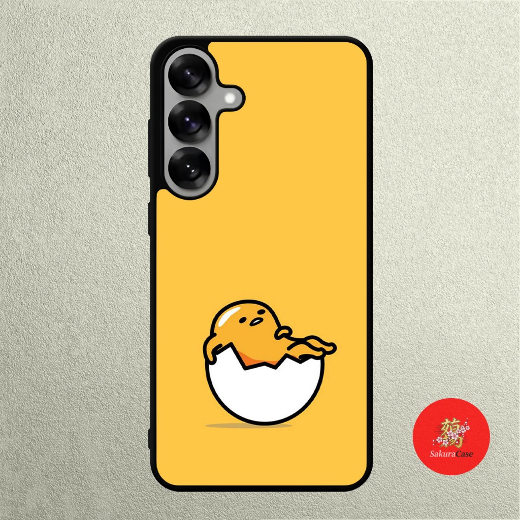 Case SAMSUNG A57 A56 A37 A36 A50 A50 A51 A52 A53 A54 A55 Rubber Softcase GUDETAMA EGG Sanrio