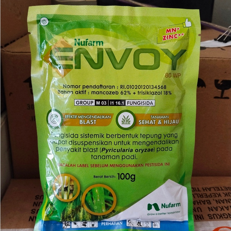 Fungisida Envoy 80 WP (100 gram) - fungisida sistemik produksi Nufarm yang efektif mengendalikan pen