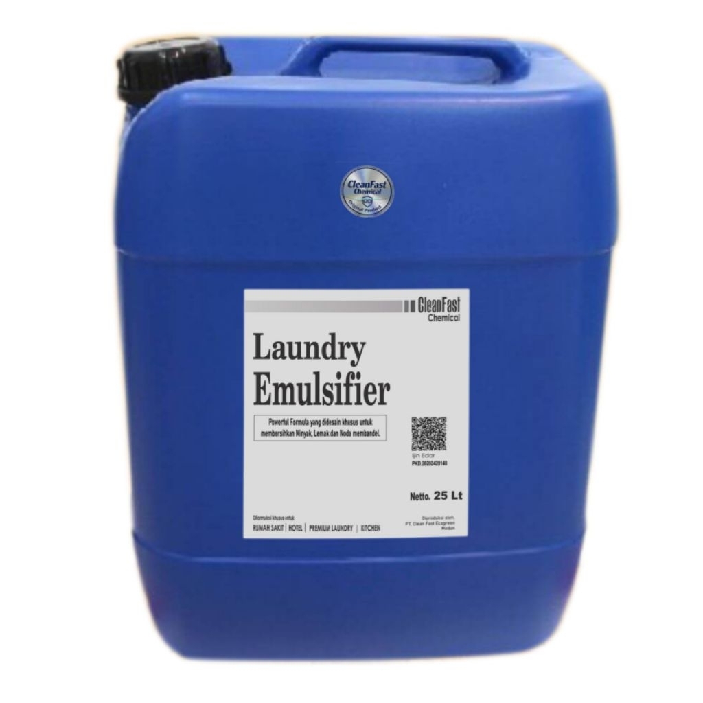 Emulsifier Laundry Pengangkat Noda Lemak dan Minyak 25 liter