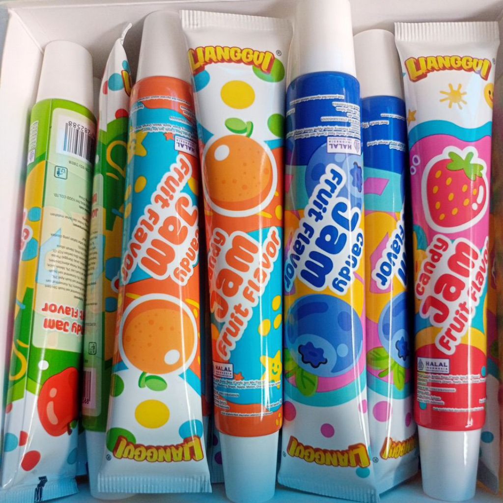 CANDY JAM FRUIT FAVOR / PERMEN PASTA GIGI / PERMEN ODOL