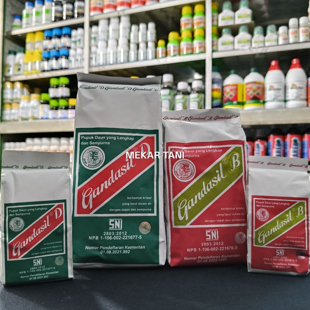Gandasil Daun Dan Buah - Unsur Mikro Penyubur Tanaman