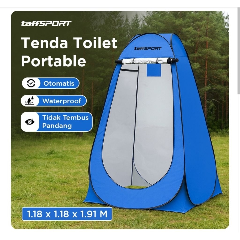 Tenda toilet portable camping / tenda emergency / tenda darurat
