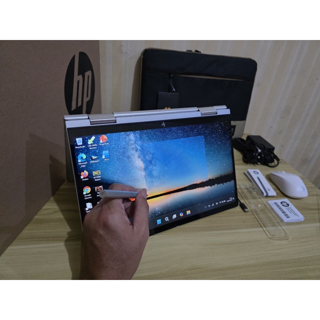 Laptop HP Envy x360 i7 ram 16gb ssd 1TB  Touch mrp yoga 2 in 1 xps
