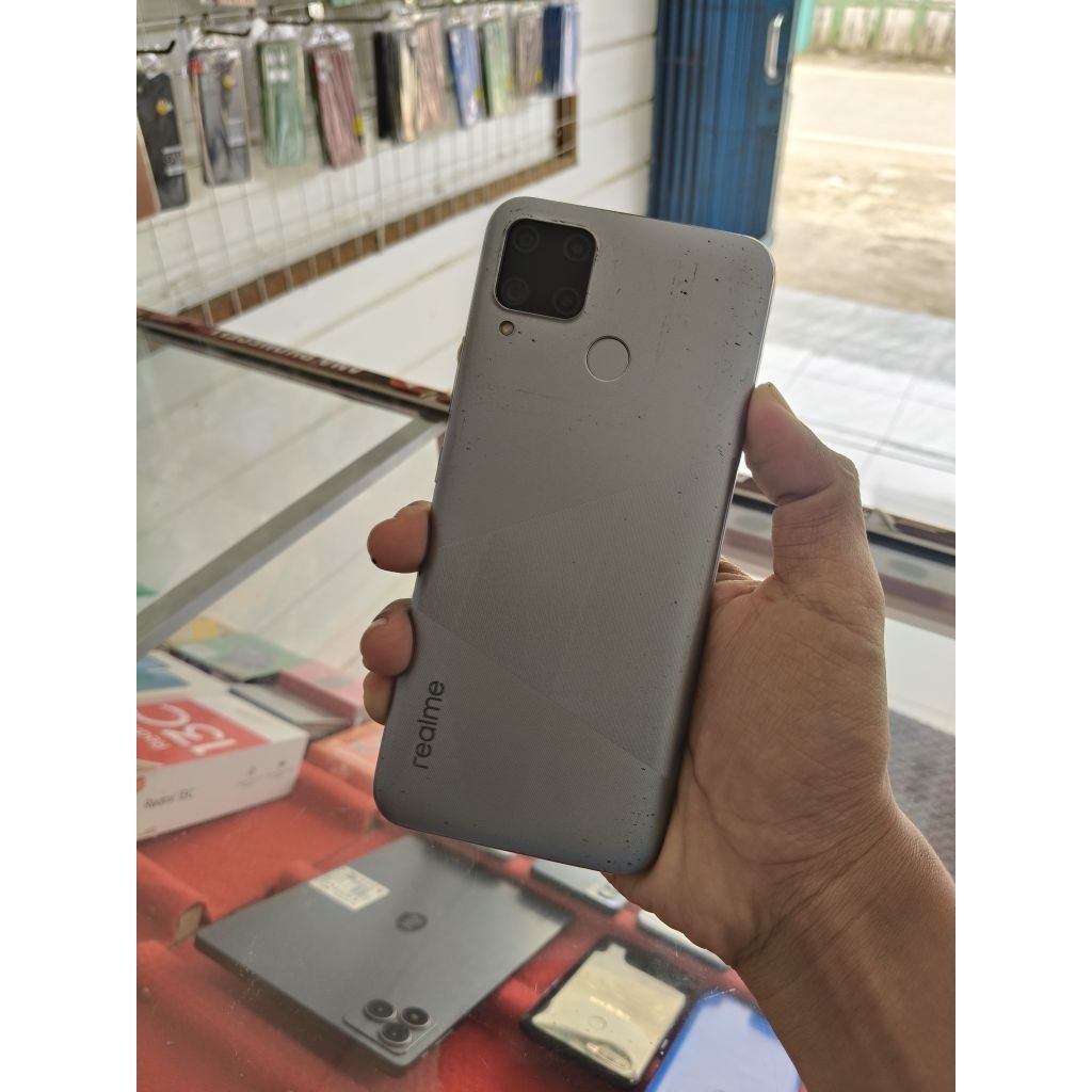 HP SECOND REALME C15  RAM 4/64